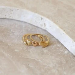 Bague Alliance En Or 13 Bague Alliance En Or -Castafiore Boutique bague de foi fede or jaune 147928