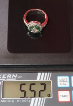 Bague De Style Art Déco Tsavorites Et Diamants 13 Bague De Style Art Déco Tsavorites Et Diamants -Castafiore Boutique bague de style art deco tsavorites et diamants 298498