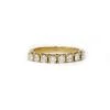 Bague Demi-Alliance En Or Et Diamants -Castafiore Boutique bague demi alliance en or et diamants 486273