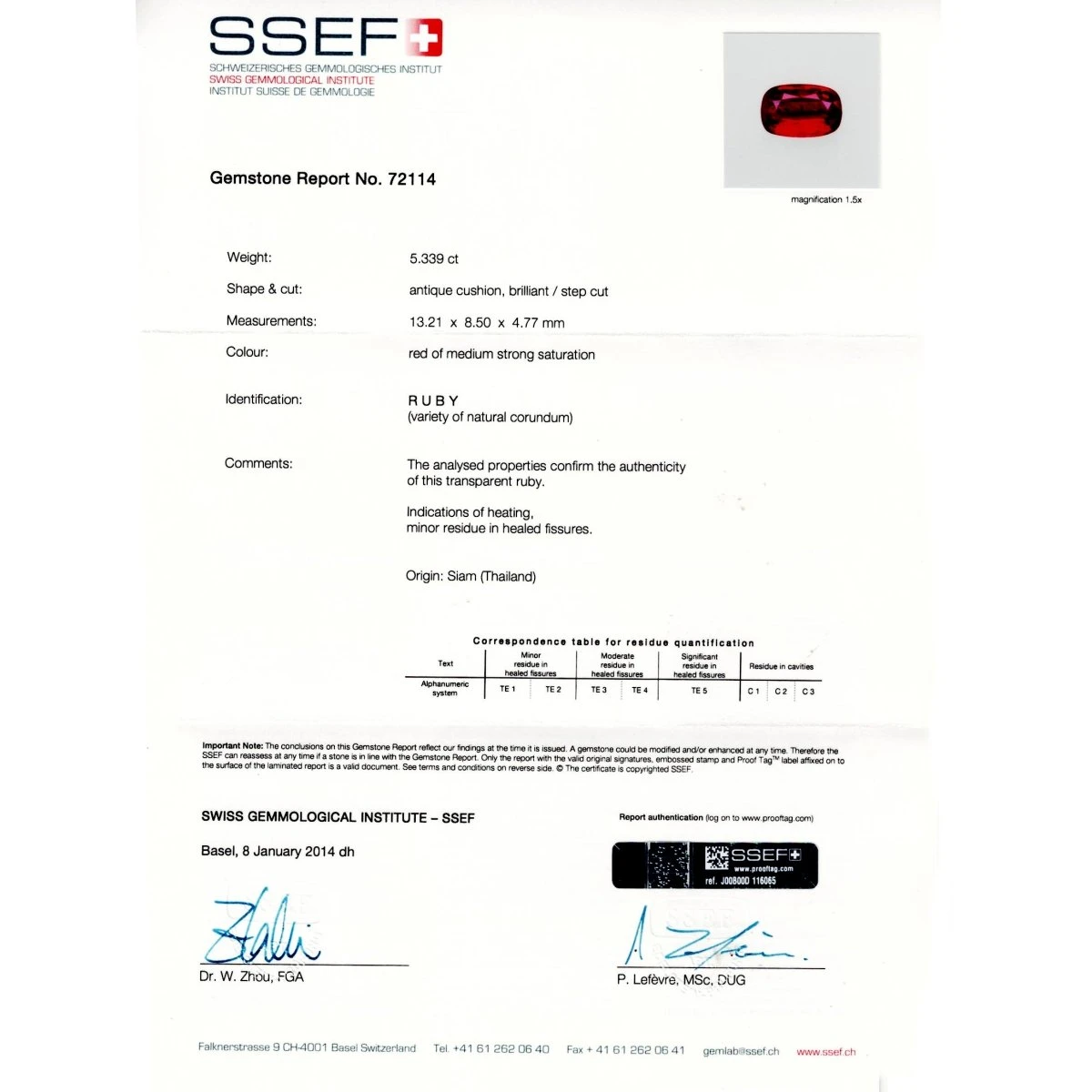 Miller Bague Deux Ors, Rubis Et Diamants 7 Miller Bague Deux Ors, Rubis Et Diamants – Image 7