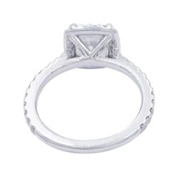 Miller Bague Diamant Coussin, Platine 11 Miller Bague Diamant Coussin, Platine -Castafiore Boutique bague diamant coussin platine 790828