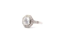 Bague Diamant I/VS1 En Platine