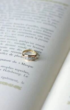 Bague Diamants Art Déco Bandeau -Castafiore Boutique bague diamants art deco bandeau 742522