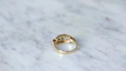 Bague Diamants Art Déco Bandeau -Castafiore Boutique bague diamants art deco bandeau 798202