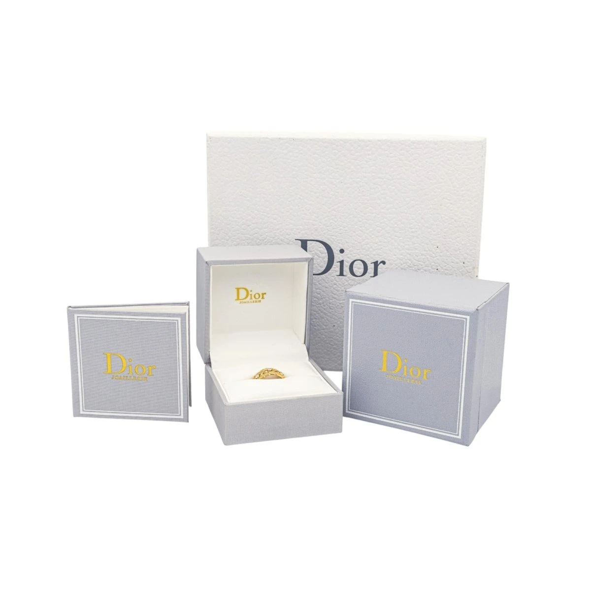 Bague DIOR "My Dior" En Or Jaune Et Diamants 6 Bague DIOR "My Dior" En Or Jaune Et Diamants – Image 6