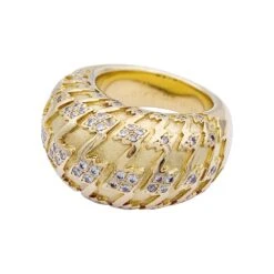 Miller Bague DIOR "Poulette" En Or Jaune Et Diamants -Castafiore Boutique bague dior poulette en or jaune et diamants 318159