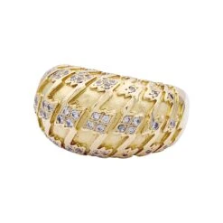 Miller Bague DIOR "Poulette" En Or Jaune Et Diamants -Castafiore Boutique bague dior poulette en or jaune et diamants 562350