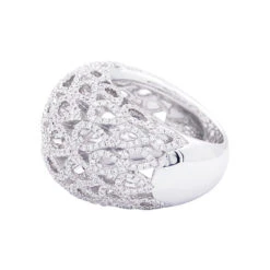 Miller Bague Dôme BUCHERER "Lacrima" Or Blanc Et Diamants -Castafiore Boutique bague dome bucherer lacrima or blanc et diamants 387959