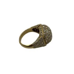 Bague Dôme CARTIER En Or Jaune Et Diamants 9 Bague Dôme CARTIER En Or Jaune Et Diamants -Castafiore Boutique bague dome cartier en or jaune et diamants 6971248