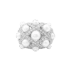 Miller Bague Dôme CHANEL "Baroque" En Or Blanc, Perles Et Diamants -Castafiore Boutique bague dome chanel baroque en or blanc perles et diamants 5788018