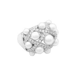 Miller Bague Dôme CHANEL "Baroque" En Or Blanc, Perles Et Diamants 9 Miller Bague Dôme CHANEL "Baroque" En Or Blanc, Perles Et Diamants -Castafiore Boutique bague dome chanel baroque en or blanc perles et diamants 6255424