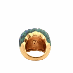 Bague Dôme DAVID WEBB En Or Jaune, Rubis, Azurmalachine Et Diamants 8 Bague Dôme DAVID WEBB En Or Jaune, Rubis, Azurmalachine Et Diamants -Castafiore Boutique bague dome david webb en or jaune rubis azurmalachine et diamants 2931307