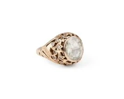 Bague Dôme En Or Rose, Sertie D'un Diamant Taille Ancienne Ovale De 7 Carats Environ 10 Bague Dôme En Or Rose, Sertie D'un Diamant Taille Ancienne Ovale De 7 Carats Environ -Castafiore Boutique bague dome en or rose sertie dun diamant taille ancienne ovale de 7 carats environ 138945