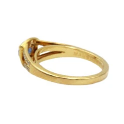 Bague Dream And Love MAUBOUSSIN En Or Jaune, Saphir Et Diamants -Castafiore Boutique bague dream and love mauboussin 709728