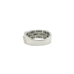 Bague Bandeau CHIMENTO En Or Blanc -Castafiore Boutique bague en or 18kt signee chimento 979369