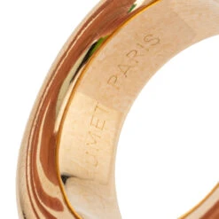 Bague Jonc CHAUMET "Bibendum" En Or Jaune -Castafiore Boutique bague en or jaune de la maison chaumet modele anneau 224110