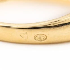 Bague En Or Jaune, Diamants Et Saphir -Castafiore Boutique bague en or jaune diamants et saphir 948531