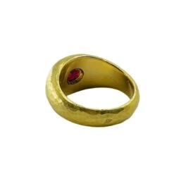 Bague En Or Jaune Et Rubis 4 Bague En Or Jaune Et Rubis -Castafiore Boutique bague en or jaune et rubis 511258