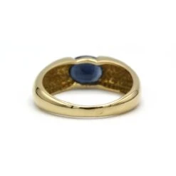 Bague En Or Jaune Et Saphir -Castafiore Boutique bague en or jaune et saphir 155620