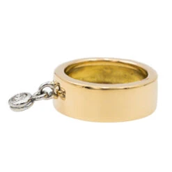 Bague En Or Jaune, Or Blanc Et Diamant -Castafiore Boutique bague en or jaune or blanc et diamant 772134