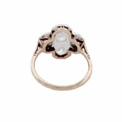 Miller Bague En Or Jaune, Platine Et Diamants 9 Miller Bague En Or Jaune, Platine Et Diamants -Castafiore Boutique bague en or jaune platine et diamants 101986