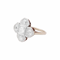 Miller Bague En Or Jaune, Platine Et Diamants 7 Miller Bague En Or Jaune, Platine Et Diamants -Castafiore Boutique bague en or jaune platine et diamants 337499