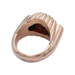 Miller Bague En Or Rose, Citrine Et Diamants -Castafiore Boutique bague en or rose citrine et diamants 859969