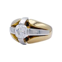 Miller Bague En Or Rose, Platine Et Diamant -Castafiore Boutique bague en or rose platine et diamant 465603