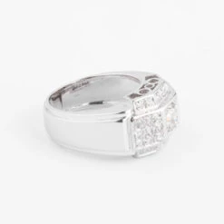 Bague En Platine Et Diamants à Gradins 9 Bague En Platine Et Diamants à Gradins -Castafiore Boutique bague en platine et diamants a gradins 366478