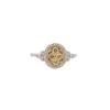 Bague Entourage En Or Jaune Et Diamant -Castafiore Boutique bague entourage en or jaune et diamant 865125