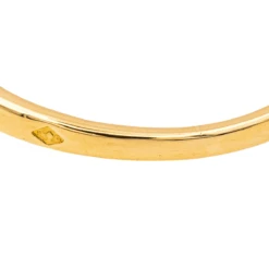 Bague Entourage En Or Jaune Et Saphir -Castafiore Boutique bague entourage en or jaune et saphir 1144459