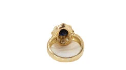 Bague Entourage En Or Jaune, Saphir Ovale Et Diamants 8 Bague Entourage En Or Jaune, Saphir Ovale Et Diamants -Castafiore Boutique bague entourage en or jaune saphir ovale et diamants 642103