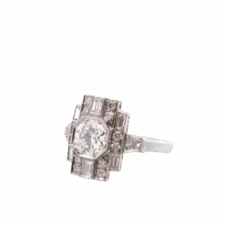 Bague Entourage En Platine Et Diamants 5 Bague Entourage En Platine Et Diamants -Castafiore Boutique bague entourage en platine et diamants 714364