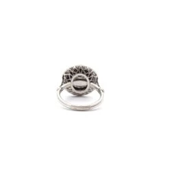 Bague Entourage En Platine, Onyx Et Diamants 9 Bague Entourage En Platine, Onyx Et Diamants -Castafiore Boutique bague entourage en platine onyx et diamants 699701