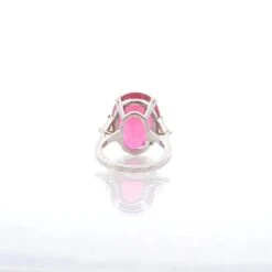 Bague Entourage En Platine, Tourmaline Et Diamants -Castafiore Boutique bague entourage en platine tourmaline et diamants 436583