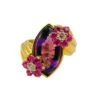 Bague EVA SEGOURA En Or Jaune, Améthyste Et Diamants -Castafiore Boutique bague eva segoura en or jaune amethyste et diamants 340097