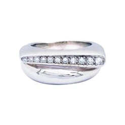 Miller Bague Fred, "Success", En Or Blanc Et Diamants. -Castafiore Boutique bague fred success en or blanc et diamants 703207