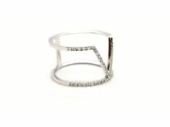 Bague Graphique Or Blanc Diamant 25 Bague Graphique Or Blanc Diamant -Castafiore Boutique bague graphique or blanc diamant 564242