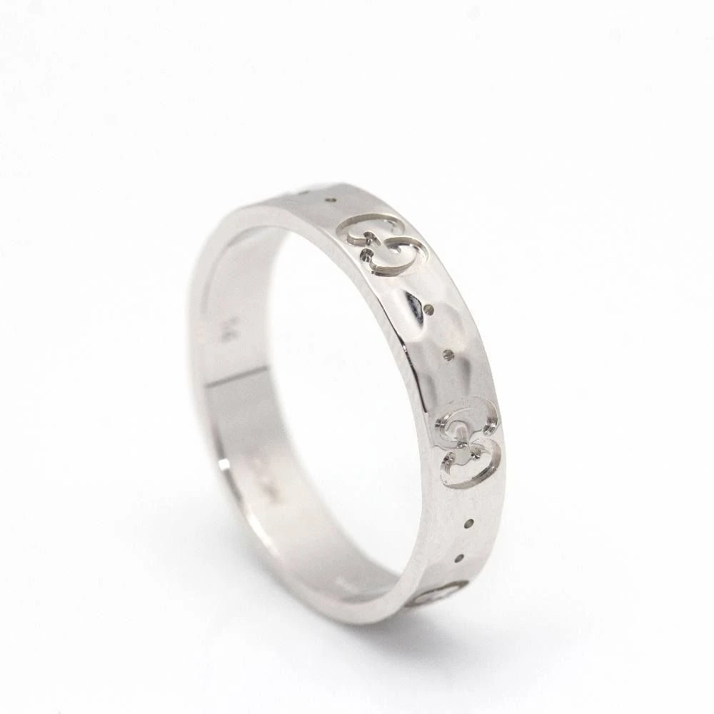Bague GUCCI "Icon" En Or Blanc 2 Bague GUCCI "Icon" En Or Blanc – Image 2