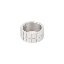 Bague Bandeau HERMÈS En Or Blanc -Castafiore Boutique bague hermes en or blanc 691124