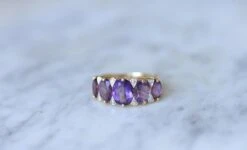 Bague Jarretière Améthystes Et Diamants 12 Bague Jarretière Améthystes Et Diamants -Castafiore Boutique bague jarretiere amethystes et diamants 822798