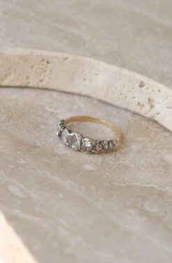 Bague Jarretière Diamants Taille Rose Couronnée 15 Bague Jarretière Diamants Taille Rose Couronnée -Castafiore Boutique bague jarretiere diamants taille rose couronnee 915380