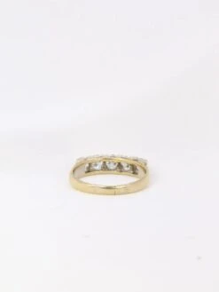 Bague Jarretière En Or Blanc Et Diamants 0,75 Ct -Castafiore Boutique bague jarretiere en or blanc et diamants 075 ct 933523