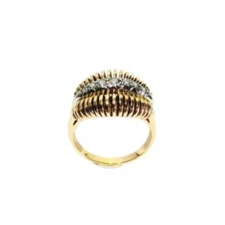 Bague Jarretière En Or Et Diamants -Castafiore Boutique bague jarretiere en or et diamants 316113