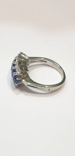 Bague Jarretière Saphirs Diamants -Castafiore Boutique bague jarretiere saphirs diamants 780572