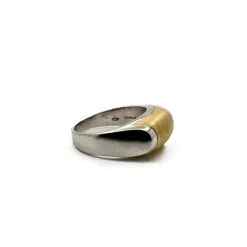 Bague Jonc BULGARI "Tronchetto" En Or Jaune Et Or Blanc 10 Bague Jonc BULGARI "Tronchetto" En Or Jaune Et Or Blanc -Castafiore Boutique bague jonc bulgari tronchetto en or jaune et or blanc 130609