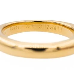 Bague Jonc CARTIER En Or Jaune -Castafiore Boutique bague jonc cartier en or jaune 493548