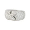 Bague Jonc CHAUMET "Liens" En Or Blanc Et Diamants -Castafiore Boutique bague jonc chaumet liens en or blanc et diamants 1