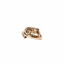 Bague Jonc En Or Blanc, Platine Et Diamants -Castafiore Boutique bague jonc en or blanc platine et diamants 967796