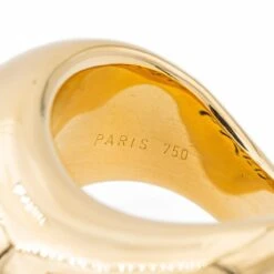 Bague Jonc FRED "Mouvementée" En Or Jaune 15 Bague Jonc FRED "Mouvementée" En Or Jaune -Castafiore Boutique bague jonc fred mouvementee en or jaune 527039